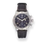 A Stainless Steel Automatic Chronograph Wristwatch, signed Breguet, model: Type XX Aeronavale,