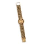 A Lady's 18ct Gold Wristwatch, signed Patek Philippe, model: Golden Ellipse, ref: 4172, circa