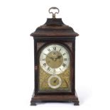 A Fine and Rare Mid-18th Century Quarter Striking Table Clock with Bolt and Shutter Maintaining