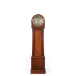 ~ A Mahogany Longcase Domestic Centre Seconds Regulator, signed Samuel Thompson, Darlington, 19th