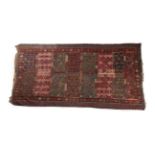 A Fine 19th Century Anatolian Kilim The field with narrow and wide polychrome bands of hooked güls