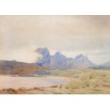 William Heaton Cooper RI (1903-1995) Blaren & Clach Glas from Loch Slapin, Isle of Skye Signed,