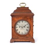 A Mahogany Pull Quarter Repeat Striking Table Clock, signed Hedge, Colchester, circa 1770,