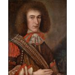 British School (17th/18th century) Portrait of a gentleman, historically known as Prince Rupert (