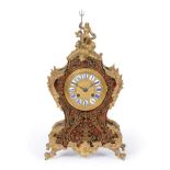 A French ''Boulle'' Striking Mantel Clock, signed Payne Et Co, London, circa 1890, case surmounted