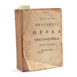 Des-Cartes, Rene Opera Philosophica. Editio Ultima. [no imprint], 17th c. pp. [2 (title, verso