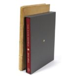 Private Press Gill, Eric The Four Gospels. Folio Society, 2018. Folio, org. red cloth, upper board