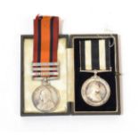 A Queen's South Africa Medal, with Cape Colony, Orange Free State and Transvaal clasps, to 3896