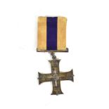 A First World War Military Cross, the reverse engraved LA BOISELLE, JULY 4TH 1916, in case of