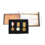 A 1914 Star, to 15051 SAPR: R.A.RITSON, R.E. with related copy documents; a First World War Pair,