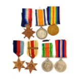 A First/Second World War Group of Seven Medals, awarded to 32785 BOMBR.A.LANE. R.A., comprising