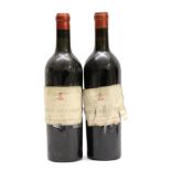 Château Pape Clément Premier Cru 1949 (two bottles)