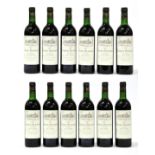 Château Beaumont cru Bourgeois 1986 (twelve bottles)