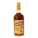 Early Times 4 Years Old Kentucky Straight Bourbon Whisky distilled and bottled by Early Times