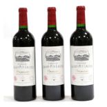 Château Grand Puy Lacoste Pauillac 2002 (three bottles)