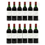 Château Cissac Cru Bourgeois 1986 Haut-Médoc (twelve bottles)