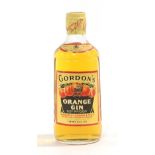 Gordon's Orange Gin by Tanqueray, Gordon & Co. Ltd., 1950s bottling, 60% proof 13.5 fl oz (one
