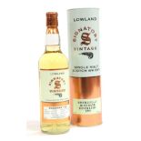 Rosebank Signatory Vintage 1991 14 Year Old Lowland Single Malt Scotch Whisky distilled 1991,