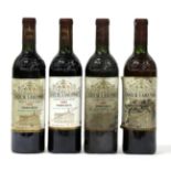 Château Lascombes Grand Cru Classe Margaux 1981 (four bottles)