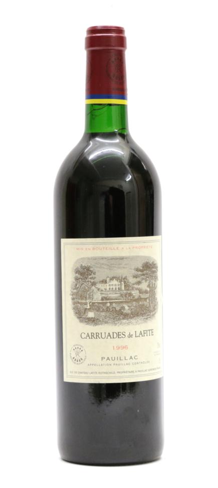 Carruades De Lafite Pauillac 1996 (one bottle)