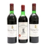 Château Giscours Grand Cru Classe 1975 Margaux (two bottles), Château Latour St Bonnet 1978 Médoc (