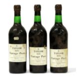 Taylor's 1970 Vintage Port by Taylor, Fladgate & Yeatman (three bottles)