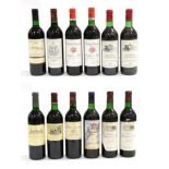 Château Cantemerle 1990 Haut-Médoc (one bottle), Château Patache d'Aux 1985 Médoc (two bottles),