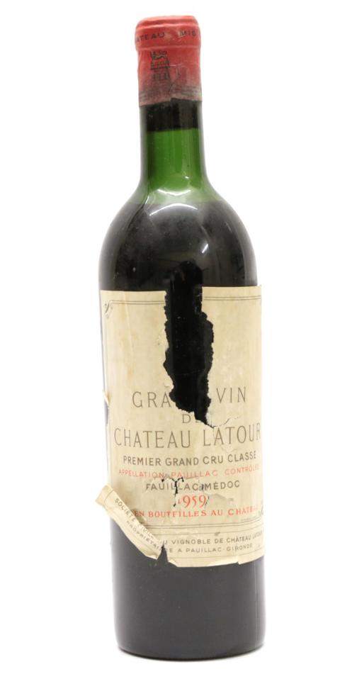 Château Latour 1959 Pauillac (one bottle)