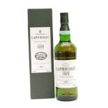 Laphroaig Vintage 1977 Single Islay Malt Scotch Whisky bottled in 1995, 43% 75cl, in original box (