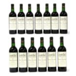 Château Beaumont 1986 Haut-Médoc (thirteen bottles)