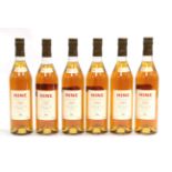 Hine 1987 Grand Champagne Cognac (six bottles)