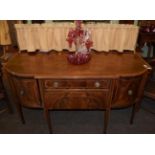 A 19th century mahogany sideboard