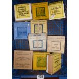 Ten boxed sets of Magic Lantern slides, inc. Jack the Giant Killer, Babes in the Wood - Our Colonies