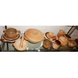 Studio pottery - a collection of assorted thrown domestic stoneware pottery by John Leach of