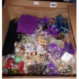 Large quantity of costume jewellery