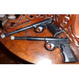 Two Gat air pistols by T.J. Harrington & Co Ltd