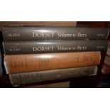 Historical Monuments in the County of Dorset 1970 (2 vols), a 1952 similar (1 vol), and a 1926