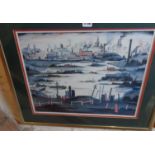 Limited Edition colour LOWRY print