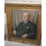 Bernard HAILSTONE (1910-1987) (WW2 fireman painter and society portrait painter) - large oil