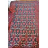 Antique Indian rug, approx 38" x 60"