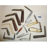 Good collection of pen and pocket knives, makers inc. Joseph West, George Wolstenholm, A.J.