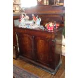 19th c. flame mahogany chiffonier