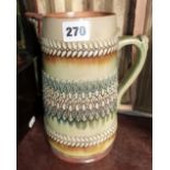 Doulton Stoneware milk jug by Joan Honey (tiny chip to rim)