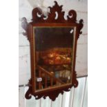 19th c. Chippendale style wall mirror