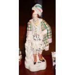 Victorian Staffordshire figure of Wallace of Scotland