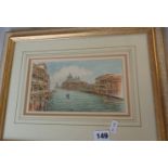 Small watercolour of Venice