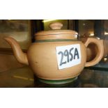 19th c. Chinese tea pot, impressed character mark