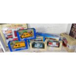 Seven modern Corgi diecast vehicles including Police Cars etc, and Matchbox Collectors Series