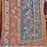 Antique Persian rug, approx 77" x 50"