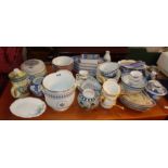 Large quantity of assorted china including modern Chinese items and an Italian Richard Ginori ice